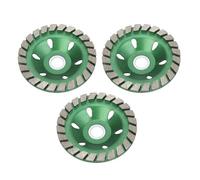 Garosa Muela Abrasiva de Diamante de 100 Mm, Segmento 24T de Acero Al Manganeso para Piedra, Hormigón, Granito, Mármol, Azulejo, Cemento para Amoladora Angular, Tipo 100