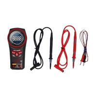 Garosa Multímetro Digital, Probador Multifunción de Rango Automático de Plataforma Giratoria Inteligente con Sensor NCV y Sonda de Temperatura, para Medición de Capacitancia de