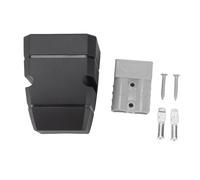 Garosa Panel de Montaje de Enchufe de 50 A, Cobre Chapado en Plata con Cubierta y Enchufe de Repuesto para Conector de la Serie Anderson SB50, Cabrestante, Remolque, RV, Barco y Camión