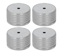 Garosa Patas de Soporte de Marco de Cama de Aleación de Aluminio, Ajustable de 23-37 Mm, Soporte de Carga Fuerte de 50-500 Kg para sofá, Mesa, Silla, Elevador de Muebles, Uso Doméstico (Gray)