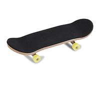 Garosa Patineta con Diapasón de Madera de Arce de 5 Capas, Mini Patinetas para Dedo con Ruedas de Rodamiento, Almohadilla de PU, Camiones de Aleación para Niños y Adultos, Alivio (Yellow)