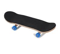 Garosa Patineta con Diapasón de Madera de Arce de 5 Capas, Mini Patinetas para Dedo con Ruedas de Rodamiento, Almohadilla de PU, Camiones de Aleación para Niños y Adultos, Alivio (Blue)