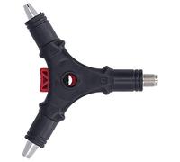 Garosa Pelacables Pelacables Coaxiales de Acero Cromado y ABS 3 Utilice la Herramienta de Instalación con Cabezal F para Cables y Tuberías, Mejora la Configuración del Conector la el