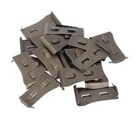 Garosa Percha de Ladrillo Clip de Pared de Ladrillo de Acero de Aleación 20 Piezas para Ladrillos de 2-1 4 a 2- 5 Pulgadas Colgante de Pared sin Agujeros para Decoración del Hogar Exhibición de Fotos