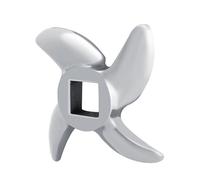 Garosa Picadora de Cuchilla Carne Cuchillas para Picar TC12 Acero Maquina Picadoras de Acero Inoxidable Accesorios Reemplazo Cuchillas Forma Cruz Profesional Molinos Picadoras 22#