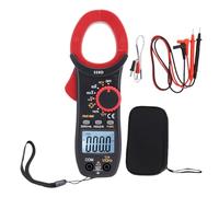 Garosa Pinza Amperimétrica Digital, 6000 Recuentos, Rango Automático, 600 A, CA, CC, Voltaje de Corriente, Condensador, Probador de Diodo de Frecuencia con Función NCV para Pruebas