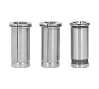 Garosa Pinza C25 Pinza de Vástago Recto de Acero con Alto Contenido de Carbono 3 Piezas 16 Mm 18 Mm 20 Portabrocas de para Taladrar y Grabar Usuarios de Portaherramientas CNC