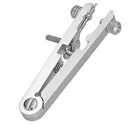Garosa Pinzas para Barra de Resorte de Reloj, Kit de Extracción de Barra de Resorte de Aleación de Aluminio, Alicates en Forma de V de 98 Mm, Juego de Herramientas de Extracción de Correa de Pasador