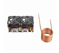Garosa Placa Calefactora ABS y PCB ZVS Módulo de Calentamiento por Inducción de bajo Voltaje 2000W 12V a 48V 50A para Tratamiento Térmico de Fusión de Metales, Templado, Recocido y Laboratorios de