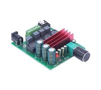 Garosa Placa de Amplificador Digital 50W + 50W, Amplificador de Potencia de Clase HiFi 2.0, Chip TPA3116d2, Amplio Rango de Voltaje, para la Fuente de Alimentación de Conmutación,