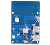Garosa Placa de Expansión de BateríA Lipo Placa de Expansión de BateríA UPS de Plástico 3800 MAh 5,1 V Salida USB Dual 1,4 A de Carga para 3 Fuente de Alimentación de Campo