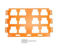 Garosa Placa de Montaje para Caja de Herramientas, Placa de Montaje de Acero de Aleación de Alta Resistencia para de Organización de Almacenamiento de Herramientas