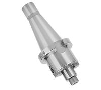 Garosa Portaherramientas de Fresado NT40, Soporte para Metalurgia 42CrMo con Chavetero Bilateral para Mecanizado CNC, Vástago Cónico NT40 FMB22-45 Métrico para Operaciones de Fresado de Alta