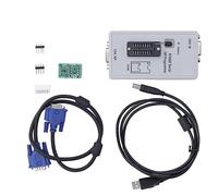 Garosa Programador de ISP Especial de Múltiples Funciones, RT809F ABS Red Copper PU, Admite 24,25,93,95 SPI Flash Eeprom Leer Escritura, 26,27,28,29 ni Flash Prom Read Write Write