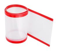 Garosa Protector contra Pellizcos de Puerta, Protección para Bisagras Seguridad Infantil Tira Transparente 120x17 cm