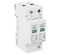 Garosa Protector de Casa Fotovoltaico, Dispositivo Descargador de bajo Voltaje de 220V, 40KA, 2P, para Uso Doméstico contra Rayos y Sobretensiones