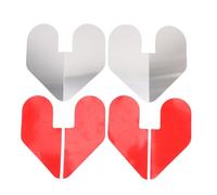 Garosa Protector de Proa para Barcos, Protector de Proa Pulido Espejo de Acero Inoxidable con Adhesivo para Proteger los Barcos del Desgaste y los Arañazos Durante el Transporte de