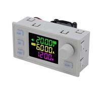 Garosa Regulador de Voltaje Ajustable, 6.0 Entrada de 30 V Salida de 0 36 V Módulo de Potencia de 120 W con Pantalla Digital Soporte MPPT para Dispositivos Electrónicos del de Energía