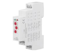 Garosa Relé de Tiempo Interruptor Temporizador de Retardo de PC AC DC 12 a 240 V Relé Temporizador de Riel DIN Diseño Multifunción Normalmente Abierto para Paneles de Control Gabinetes de