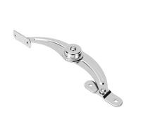 Garosa Restrictor de Puerta de Gabinete Limitador de Giro de Puerta Tope de de Refrigerador Instalación sin Herramientas Acero Inoxidable para Interruptor de Distribución de