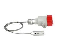 Garosa Sensor de Nivel de Líquido Tipo Cable Guiado Inteligente 24 V 4-20 MA para Polvo Sólido Líquido, Material de Aleación de Aluminio, IP67 a Prueba de Agua, Rango de 5 M para Monitoreo de