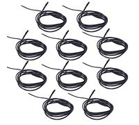 Garosa Sensor de Termistor, Material de PVC, Sonda de Temperatura de 10 Piezas con Cable de 1 M para Electrodomésticos y Sistemas de Calefacción -25 a 125 Grados Celsius (10K B3950)