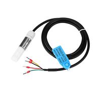 Garosa Sonda de Sensor de Temperatura y Humedad de Acero Inoxidable (Te | Resolución Digital de 14 Bits, Autocalibración, Carcasa de Plástico a Prueba de Polvo y óxido, Longitud de Cable de 59.1