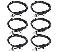 Garosa Sonda de Temperatura con Sensor Termistor, Material de PVC, Alta Sensibilidad, Termistor 10K, Rosca M8, Ideal para Sistemas Industriales y Control de Temperatura (50K)