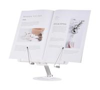 Garosa Soporte de Escritorio para Libros con Rotación de 360 Grados y Ajustable para Libros de Cocina, de Texto y Tabletas (Tipo 2)