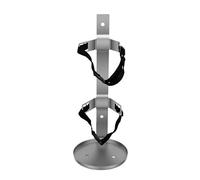 Garosa Soporte de Montaje en Pared para Extintor de Incendios Soporte de Montaje para Extintor de Incendios Correa de Nailon Ajustable de Acero Inoxidable Bandeja de 5,5 Pulgadas de