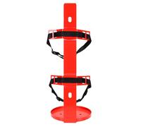 Garosa Soporte para Extintores de Incendios, Soporte de Montaje en Pared para Extintor con Bandeja de Liberación Rápida de 6,7 Pulgadas, Correa de Nailon para Garaje, Barco, RV, C