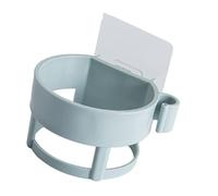 Garosa Soporte para Secador de Pelo de un Orificio, Estante para Secador de Pelo Autoadhesivo Montado en la Pared con Diseño que Ahorra Espacio para Organización del Baño