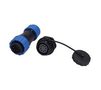 Garosa SP20 IP68 Conector de Aviación a Prueba de Agua Enchufe Macho Enchufe Hembra M20x1.5 5A 250V 2 3 4 Pines Tipo de Soldadura de Cobre Chapado en Oro Conector de Alimentación (8 Pines)