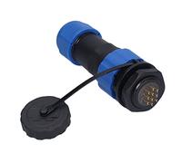 Garosa SP20 IP68 Conector de Aviación a Prueba de Agua Enchufe Macho Enchufe Hembra M20x1.5 5A 250V 2 3 4 Pines Tipo de Soldadura de Cobre Chapado en Oro Conector de Alimentación (10 Pines)