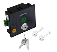 Garosa Tablero del Controlador del Generador con Teclas Manual Inicio Stop LED Indicando Información de Falla LCD Ejecución de Tiempo Acumulativo Aceite Lubricante Protección de Baja