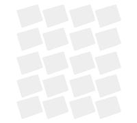 Garosa Tarjetas NFC, Tarjetas NFC Blancas Regrabables Programables para Teléfonos IOS, Paquete de 20, Material de PVC Impermeable, 3,37 X 2,13 X 0,03 Pulgadas