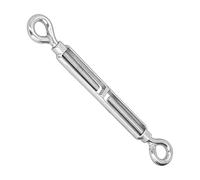 Garosa Tensor de Cuerda de Alambre Tensor de de Acero Inoxidable 304 Ajustable de 385 a 575 Mm para Aparejo de Cuerda de Alambre Ajuste de Cables Línea de Cerca Hardware Marino (#2)