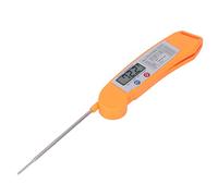 Garosa Termómetro Digital para Alimentos con Alarma de Temperatura de Lectura Instantánea Termómetro de Carne para Cocinar de Forma Rápida y Precisa para Barbacoa, Asar a la Parrilla, (ORANGE)
