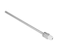 Garosa Termopozo Sensor de Termopozo de Acero Inoxidable 213 Mm M12 IP68 Accesorio de Sensor de Temperatura a Prueba de Agua para Sistemas de Energía Solar con Sonda de 8 Mm y Tapas de ABS