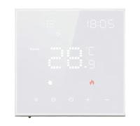 Garosa Termostato Digital, Termostato Doméstico Inteligente Blanco Programable con Ajuste Automático de Temperatura para Uso en la Oficina en el Hogar (Calefacción por Suelo Radiante de Agua