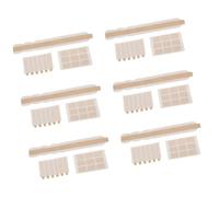 Garosa Tira Adhesiva de Filtro Transparente de Doble Cara con Clips de Montaje Deslizantes Cinta Transparente Extraíble para Monitor de Computadora Portátil Privacidad Instalación de