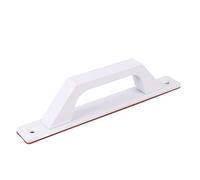 Garosa Tiradores para Puertas de Granero, Aleación de Aluminio, Manijas para Puertas Correderas Inoxidables, Uso para Armarios y Gabinetes, Tamaño de 200mm, 2 uds. (WHITE)