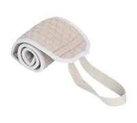 Garosa Toalla para Fregar la Espalda, Toalla de Baño de Algodón y Poliéster Esmerilado, Fregador de Espalda con Correa para Tirar de 82 X 9 Cm para Baño en la Ducha, Diseño Exfoliante, Tacto Suave,