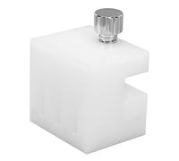 Garosa Tornillo de Sujeción para Correa de Reloj, Soporte Ajustable para Correa de Reloj ABS, Herramienta de Reparación de Relojes Negra con Agarre Seguro de Banda y Fácil Posicionamiento para (WHITE)