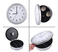 Garosa Trabajo Oculto Reloj De Pared Tres Compartimentos Estante Desvío Seguro Secreto Almacén De Dinero Dinero Joyas Almacenaje De Juguetes Contenedor De Seguridad Organizador