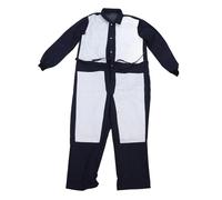 Garosa Traje Protector para Chorro de, Mono de Lona con Refuerzo en el Pecho, y Muslos para Pintura en Aerosol, Chorro de, Entornos Polvorientos