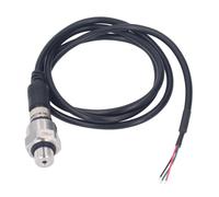 Garosa Transductor de Presión Sensor de Presión de Aleación de Aluminio ABS 2Mpa 0,5 a 4,5 V Salida G1 4 Roscas para Sistemas de Agua, Aceite y Gas con Enchufe de Aviación Alta Precisión y Amplio