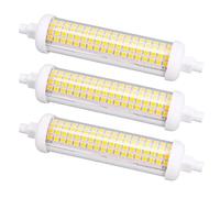 Garosa Tubos LED, Disipador de Calor de Cerámica, Carcasa de Luz Suave para PC, Potente Salida de 25 W, Brillo de 2500 Lm, Tamaño Estándar de 118 Mm, Control de Temperatura (Blanco cálido 2700K-3000K)