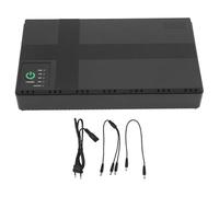 Garosa UPS Fuente de Alimentación de Respaldo de Batería Fuente de Alimentación Ininterrumpida con Batería de Litio de 20000 MAh 6 Protecciones de Seguridad para (Enchufe Europeo de 100 a 240 V.)