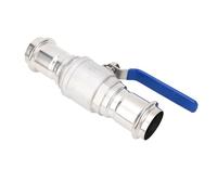 Garosa Válvula de Bola de Prensa de Acero Inoxidable de 2 Pulgadas DN50, Válvula de Bola de Conexión de Prensa 304 para de Aceite de Agua, WOG de 1000 PSI para Construcción Naval Automotriz Mecánica